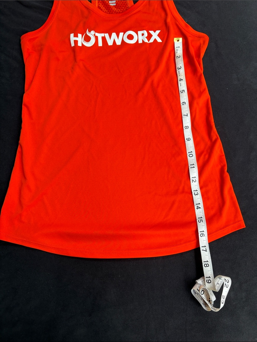 HOTWORX Augusta Sportswear Bright Orange Racerback Tank NWOT - Picture 9 of 9